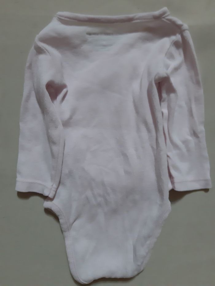 Lot de 2 bodies manches longues roses fille - Orchestra - 3 mois - photo numéro 7