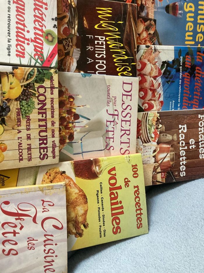 Lot de 11 livres de cuisine - photo numéro 5