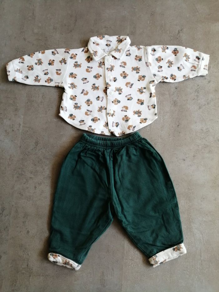 Ensemble pantalon et polo en sweat Taille 67