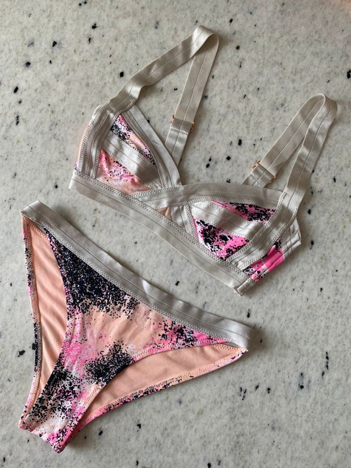 Maillot de bain 2 pièces graphique H&M 34