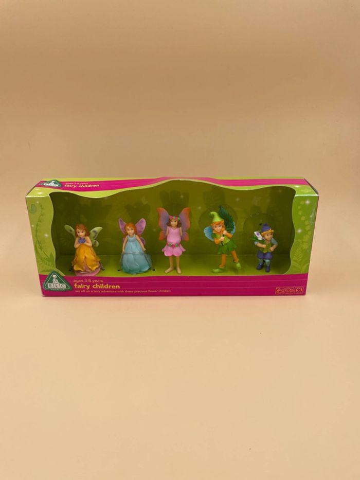 Coffret 5 figurines Fairy Children (3 x Fairies, 2 x Elves) Elc neuf