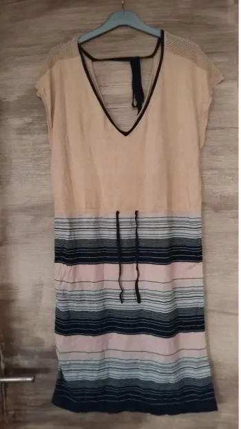 Robe  tunique beige  taille s