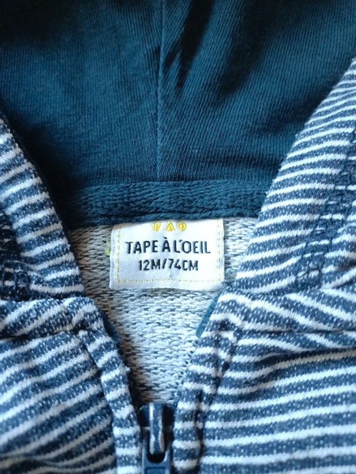 Gilet marinière tape a l'oeil - photo numéro 3