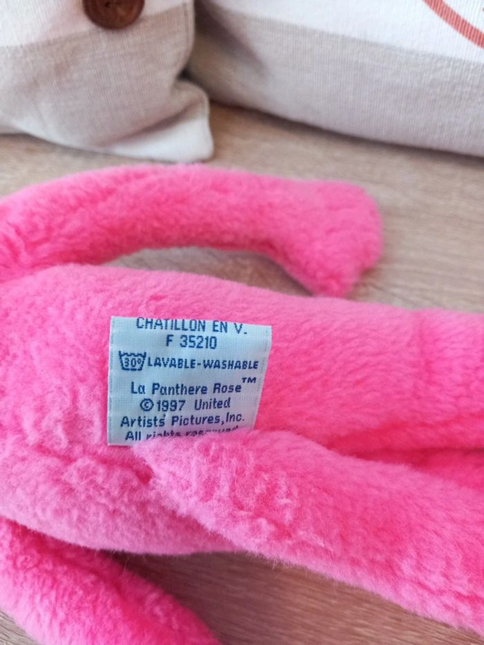Peluche la panthère rise Ajena nounours 1997 - photo numéro 6
