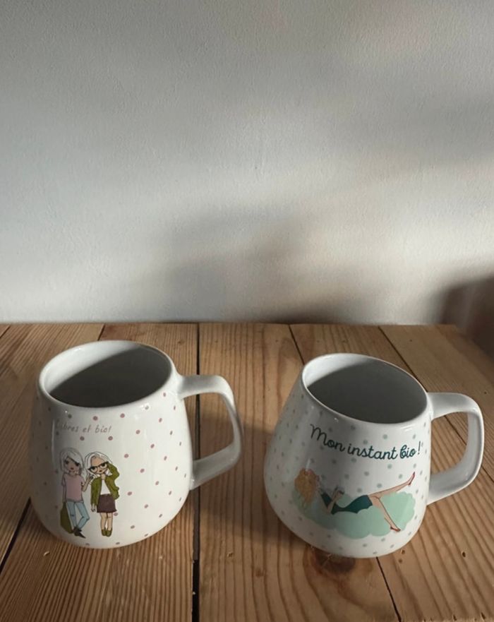 2 Tasses Mugs Bio Nutrisanté - photo numéro 5