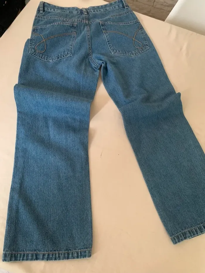 Jean jambes larges taille 34 très bon état - photo numéro 4