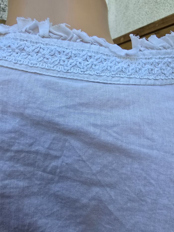 Chemisier brodé 🍒vintage 90🍒taille 38/40 - photo numéro 7