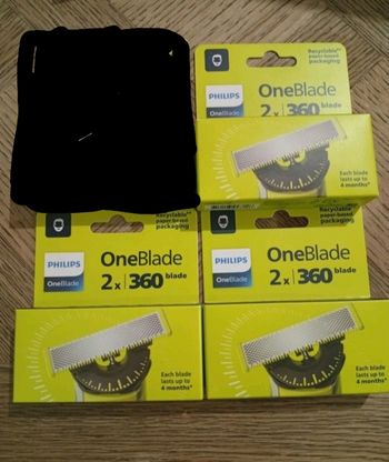 Lot de 3*2 lames oneblade à 40€
Avec le code 
ANNIV30
Elle passe à 28€