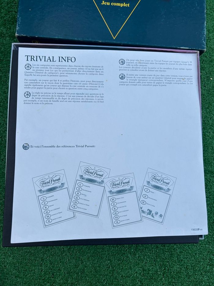 Trivial Pursuit Edition Genius – Jeu complet – Vintage - photo numéro 4