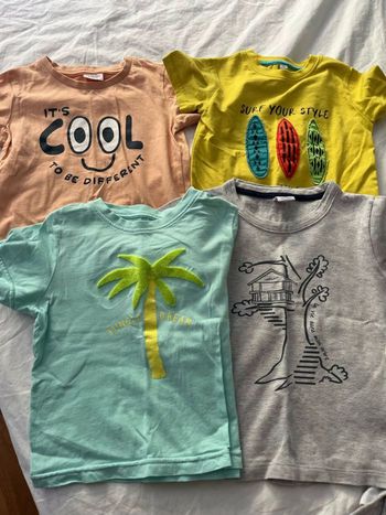 Lot de 6 t-shirt été 