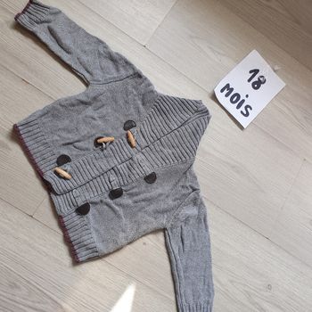Gilet 18mois garçon