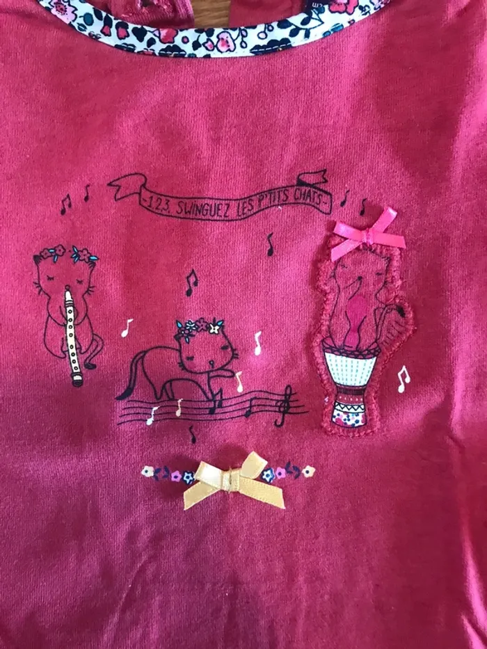 Lot 6 t-shirt manches longues 2 ans - photo numéro 3
