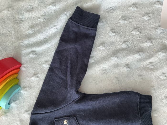 gilet à boutons marine poche poitrine 12 mois sans marque - photo numéro 5