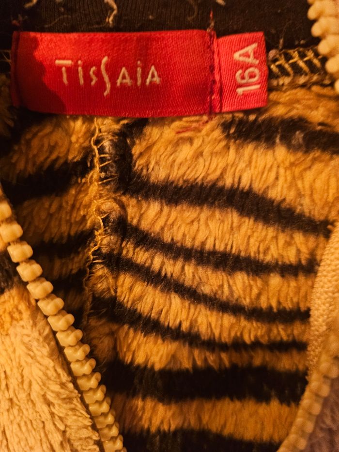 Pyjama combi tigre taille 16 ans - photo numéro 3