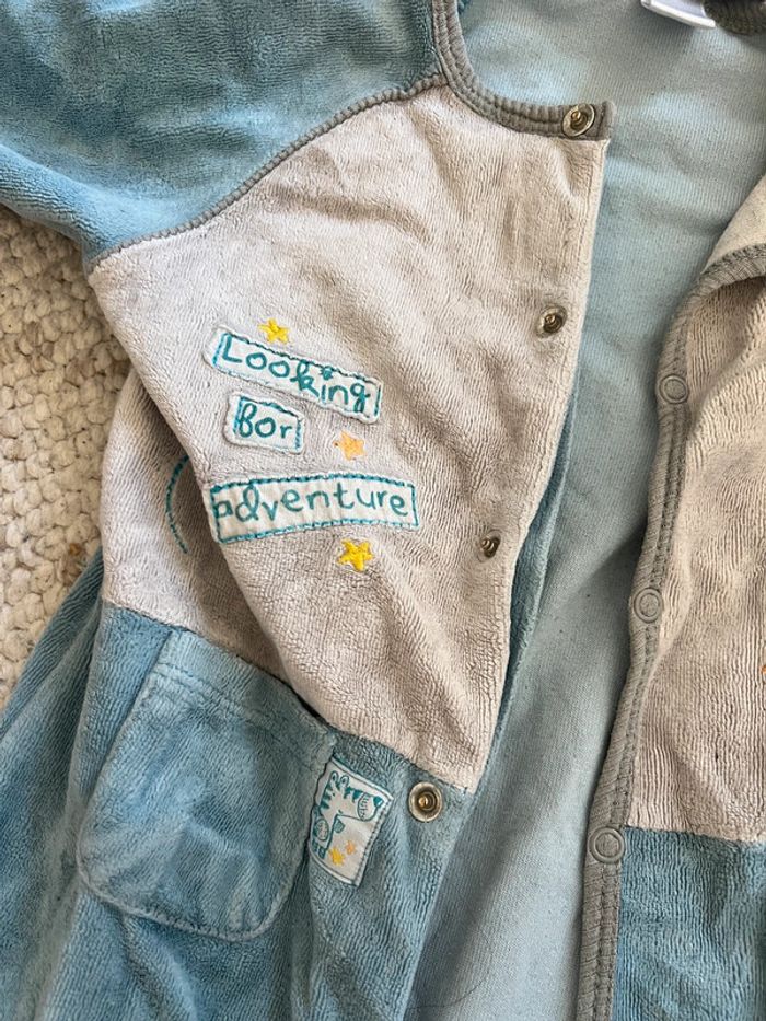 Pyjama velour 9 mois - photo numéro 5