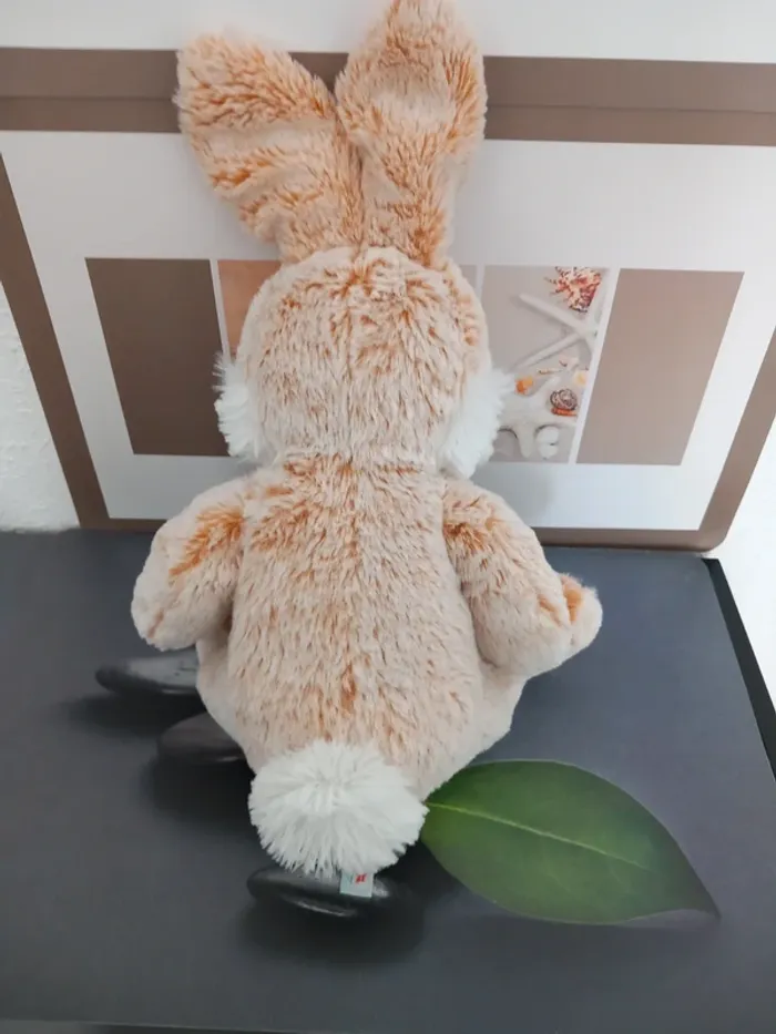 Peluche lapin nicotoy 40cm - photo numéro 5
