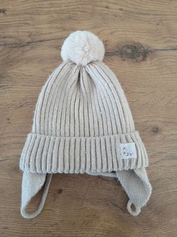 Bonnet beige chaud