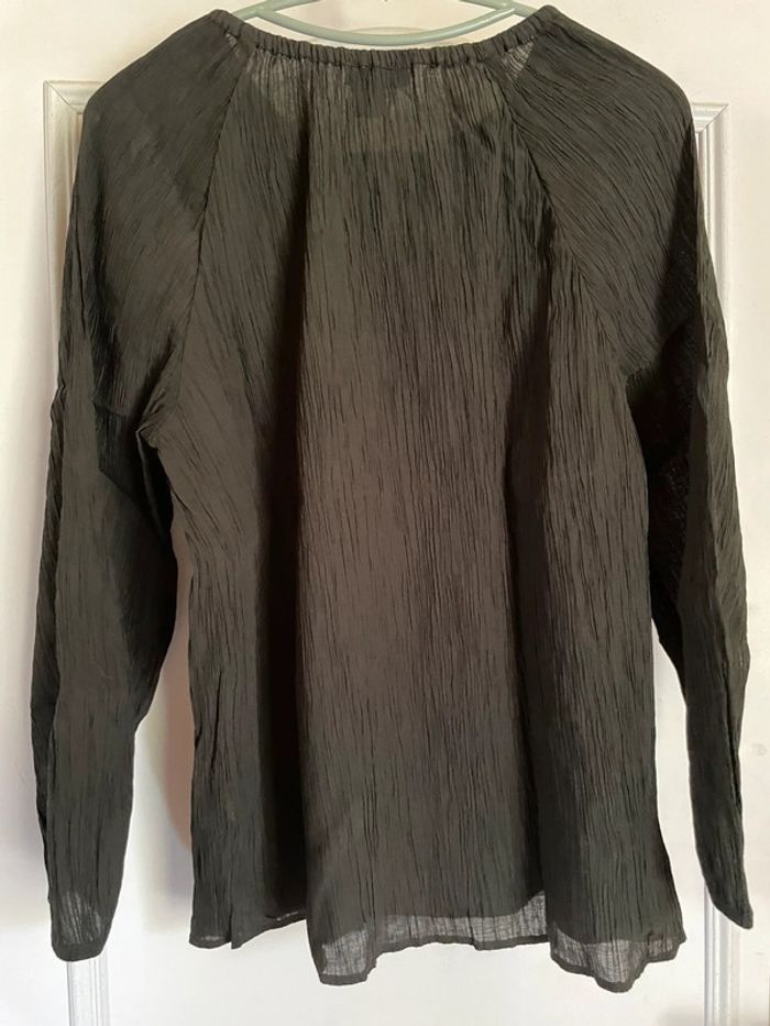 Blouse boutonnée noire Primark - photo numéro 2