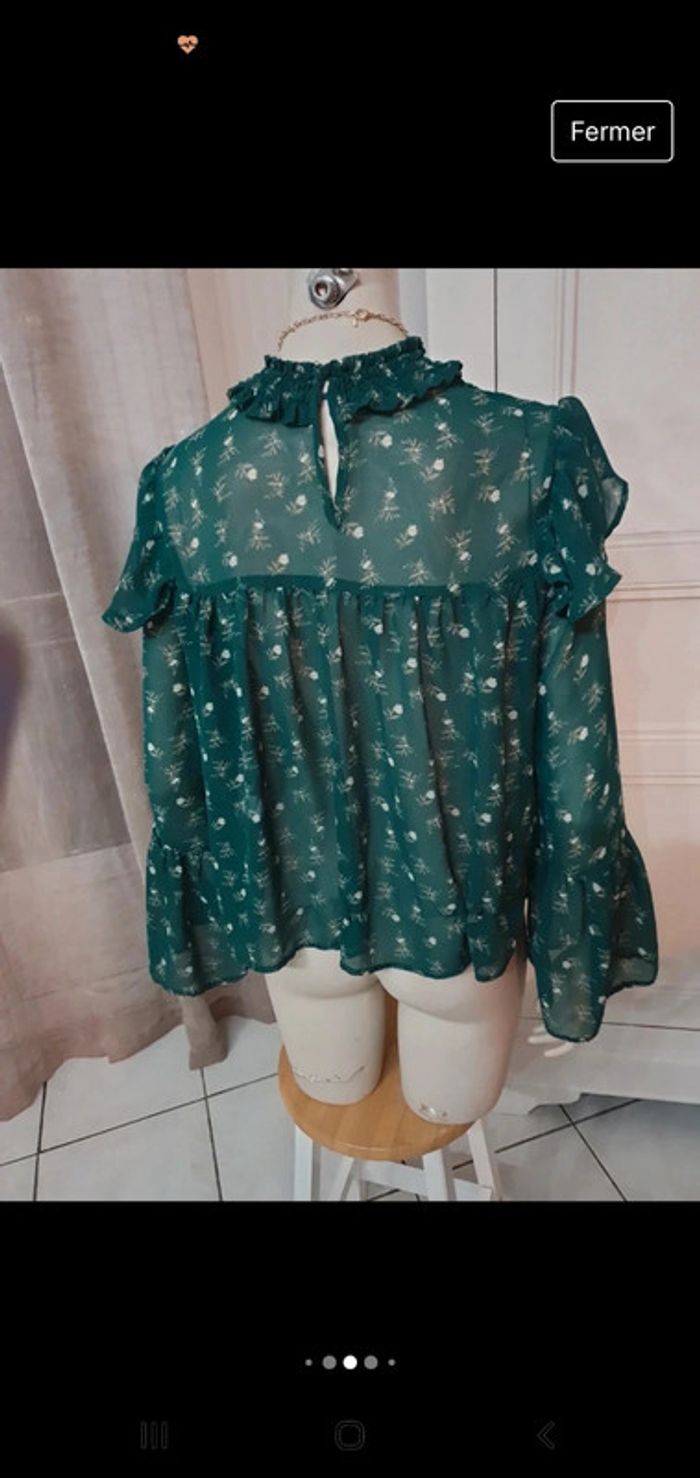 Blouse vaporeuse 💚 - photo numéro 8