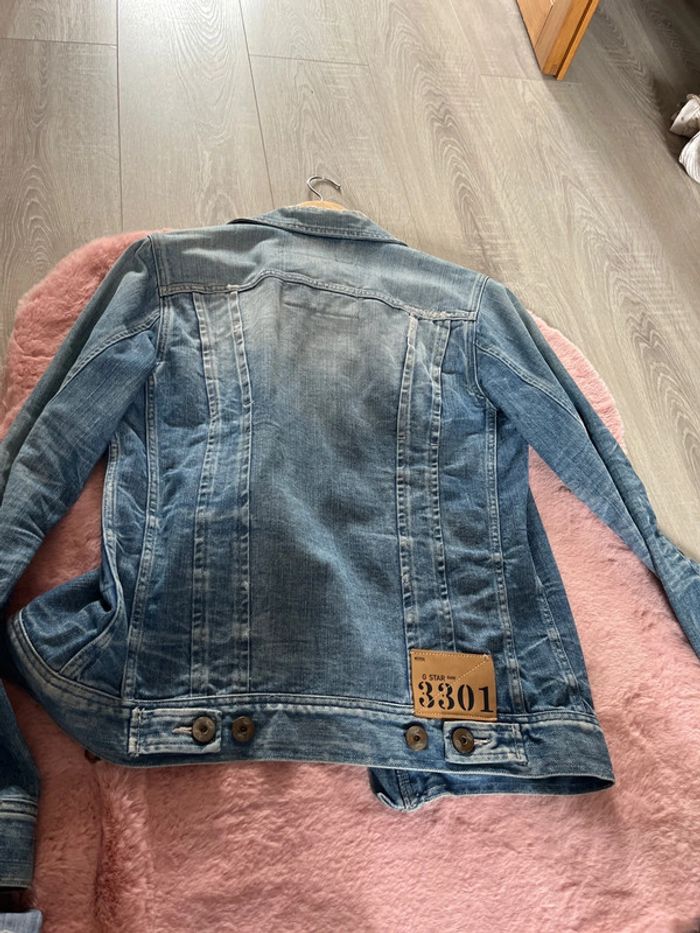 Veste jean Homme G-Star raw 3301 taille M - photo numéro 7