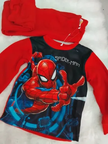 Pyjama garçon polaire Spiderman, marvel ,4 ans
