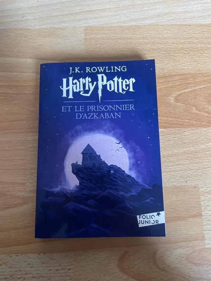Livre Harry Potter le prisonnier d’azkaban