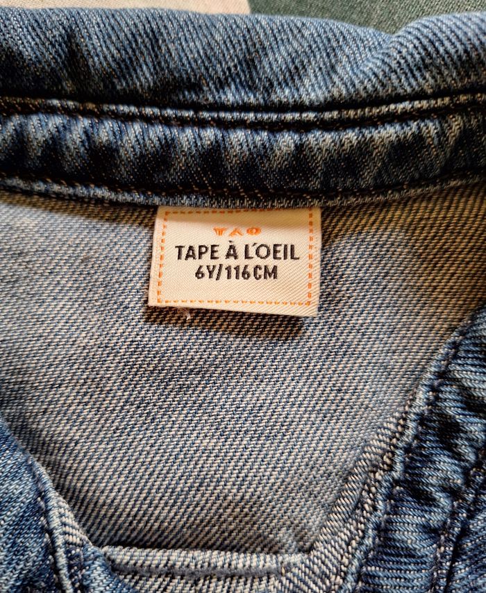 Chemise manches courtes Tape à L'œil 6 ans - photo numéro 3