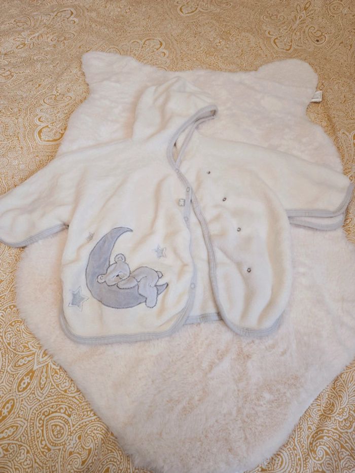 Peignoir poncho