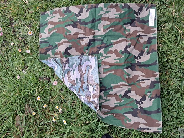 Bandana camouflé woodland