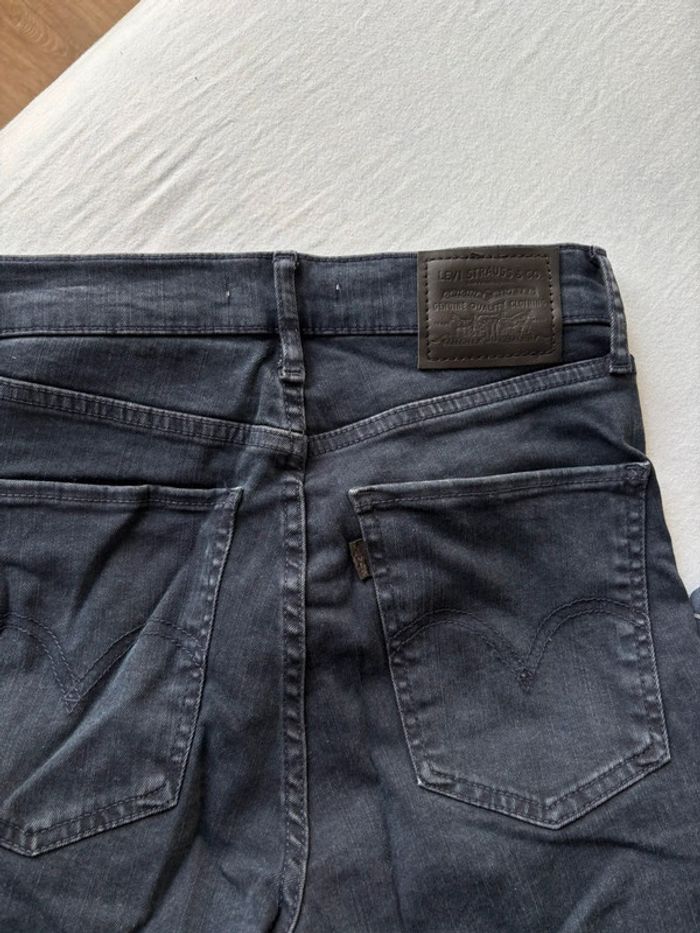 Jean Levis Mile High Super Skinny bleu marine W27 - photo numéro 5