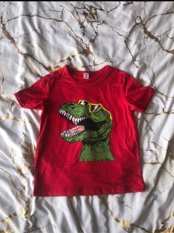 T shirt shein 6 ans dinosaure