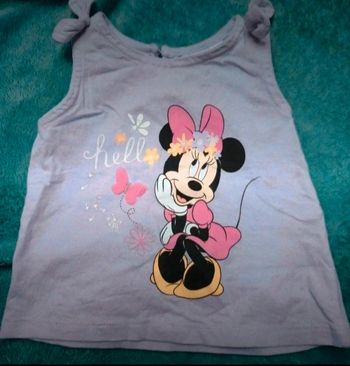 Débardeur bébé fille Disney 6 mois