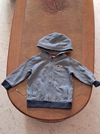 Veste à capuche garçon 18 mois