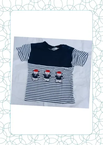 Tee shirt manches courtes 18 mois Teddy Boom