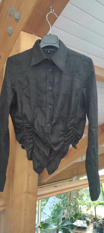 Chemisier noir original fee maraboutee 38