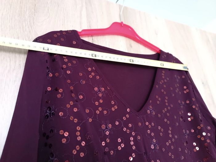 T-shirt paillettes taille 38 - photo numéro 4
