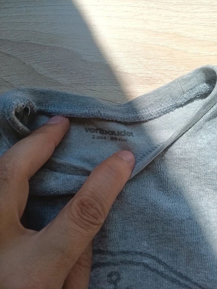 Pyjamas hivers vertbaudet taille 2 ans - photo numéro 3