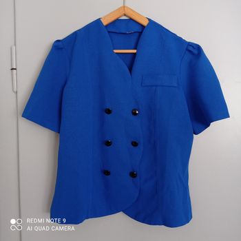 Blazer bleu t44/46