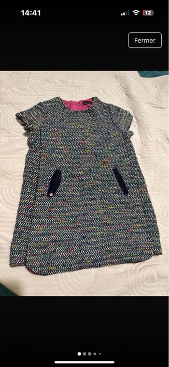 Robe catimini 5 ans très peu porté