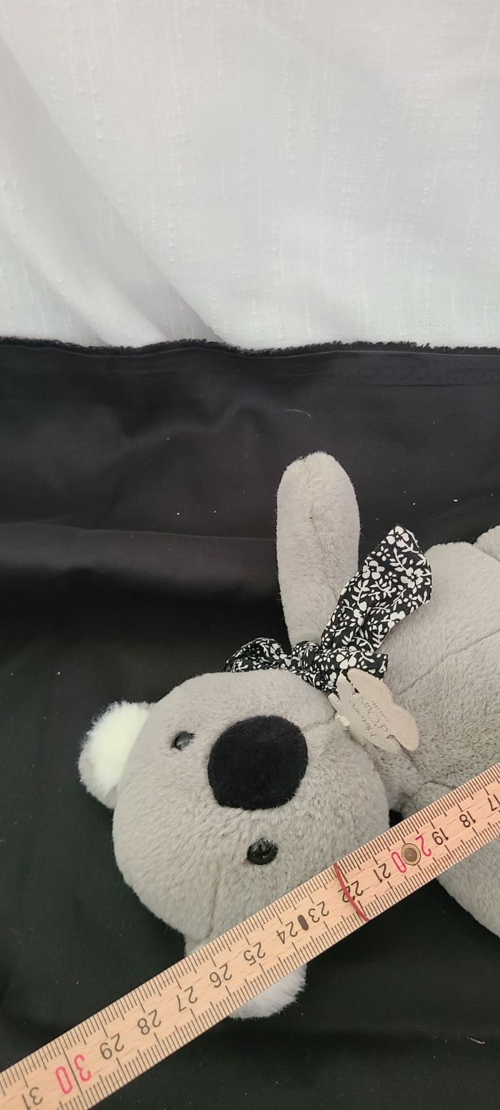 Peluche Koala Gris - 25 cm - Copains Câlins - photo numéro 2