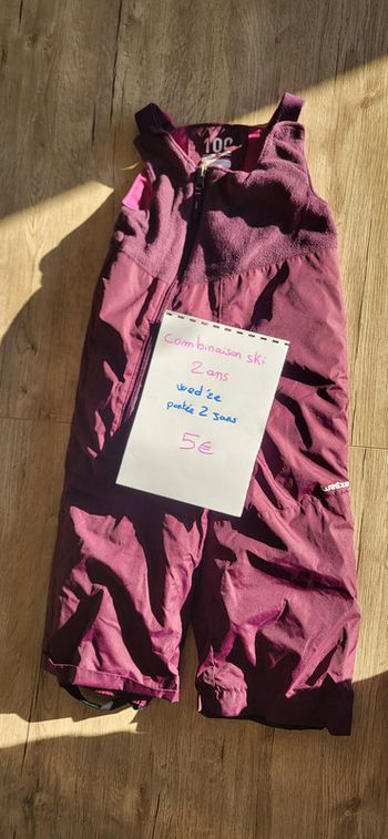 Salopette combinaison ski bébé chaude  24 mois