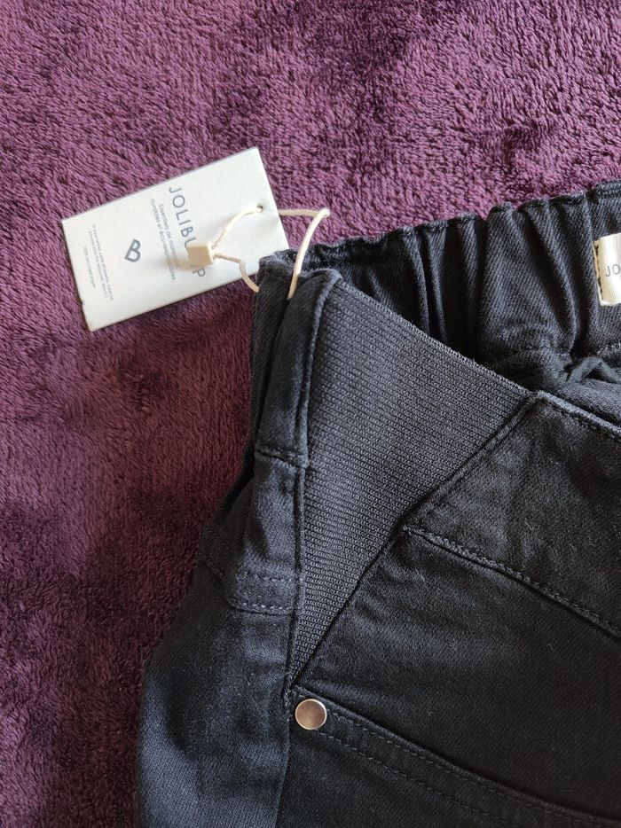 Jean slim noir maternité neuf Joli Bump XS - photo numéro 6