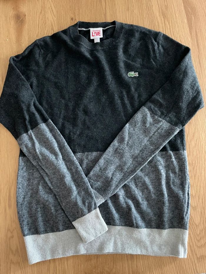 Pull en laine Lacoste - Taille S