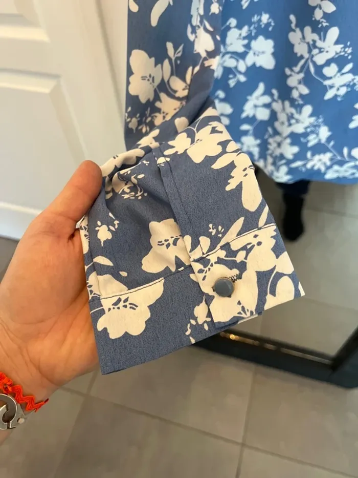Blouse à fleur - photo numéro 4