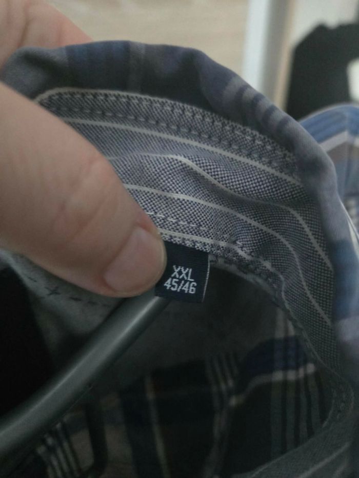 Chemise a carreaux mont blanc taille xxl - photo numéro 4