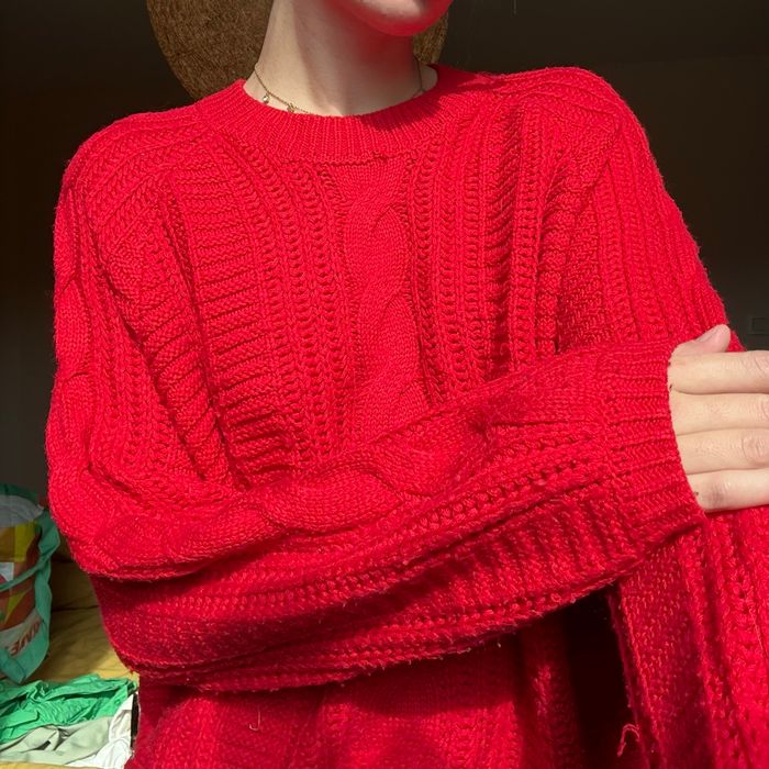 Pull rouge