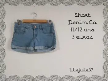 Short Denim Co 11/12 ans