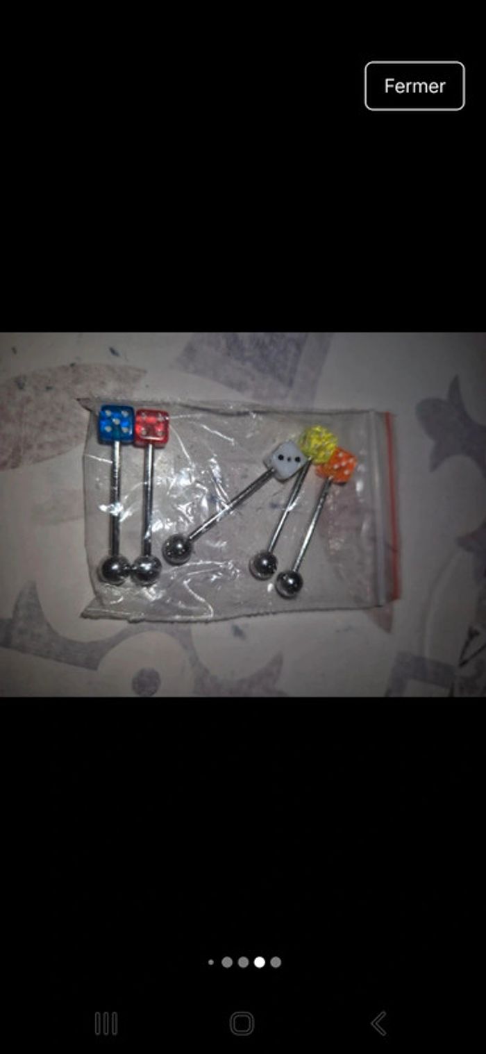 Lot piercing neuf - photo numéro 9