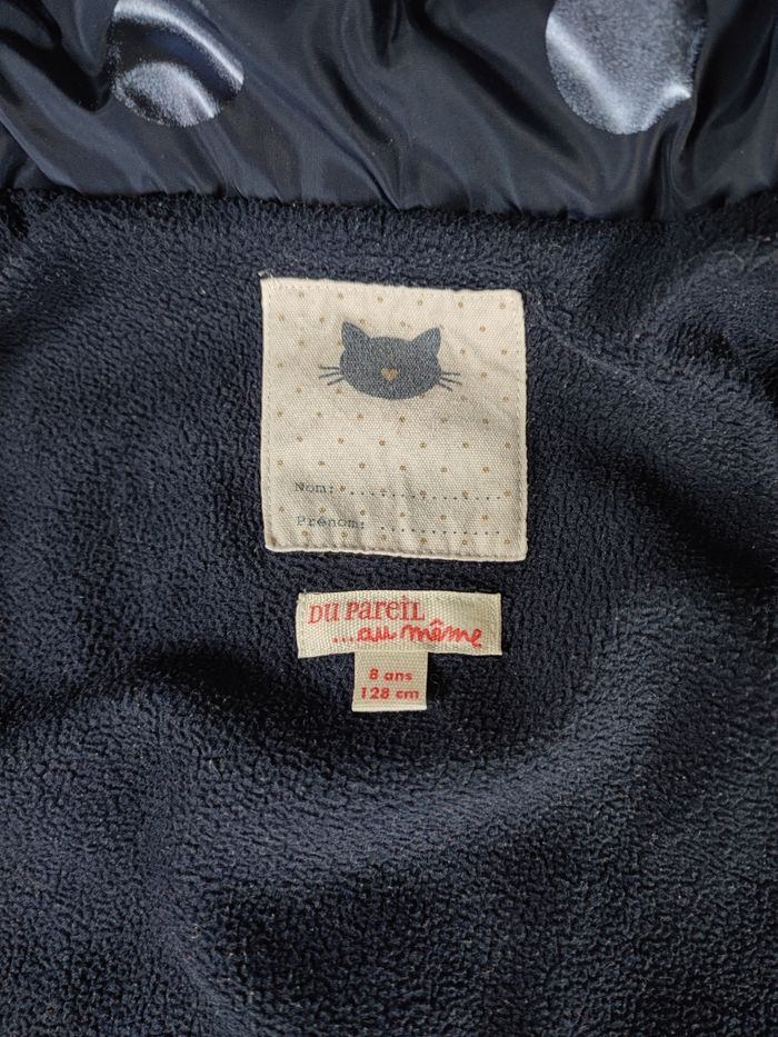 Manteau hiver bleu marine. Dpam 8 ans - photo numéro 9