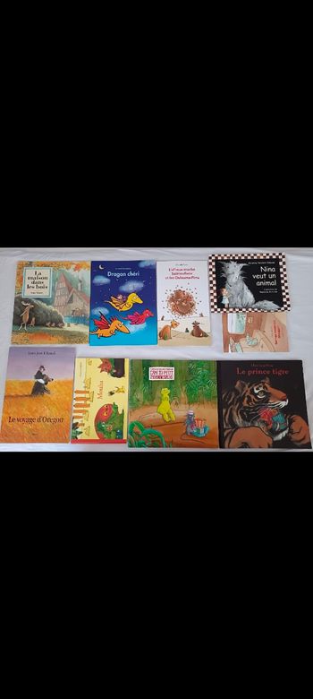 2- Lot de livres de l'École des Max et l'École des loisirs